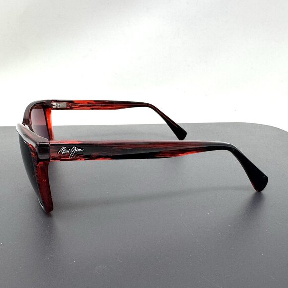 Maui Jim Jacaranda MJ 763-07C Square Tortoise Polarized Sunglasses Pink Lens main image 11